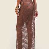 Ravello lace maxi skirt