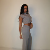 The Manhattan Crop Top