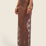 Ravello lace maxi skirt