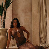 Ravello lace maxi skirt