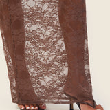 Ravello lace maxi skirt