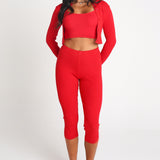 Cherry Capri Pants