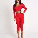 Cherry Capri Pants