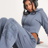 Slate Corset Hoodie