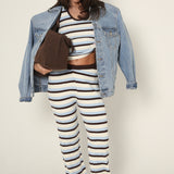 The Brooklyn Stripe Halter-neck Top