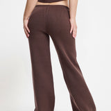 The Manhattan Wide Leg Trousers In Coco