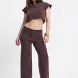 The Manhattan Crop Top In Coco