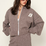 The Refined Wool Blend Bomber