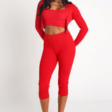 Cherry Crop Top