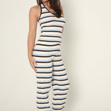 The Brooklyn Stripe Halter-neck Top