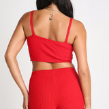 Cherry Crop Top
