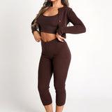 Espresso Capri Pants