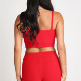 Cherry Crop Top