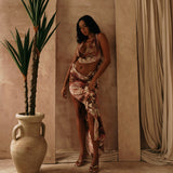 Amalfi maxi skirt