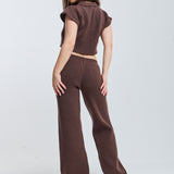 The Manhattan Crop Top In Coco