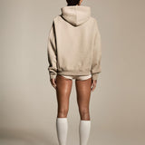 Latte Washed Oversized Hoodie