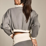 Cali Slate Cropped Jacket