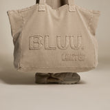 Latte Washed Tote Bag